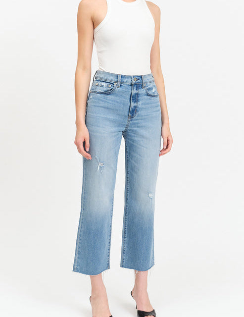 DAZE The Sundaze Crop High Rise Straight Crop