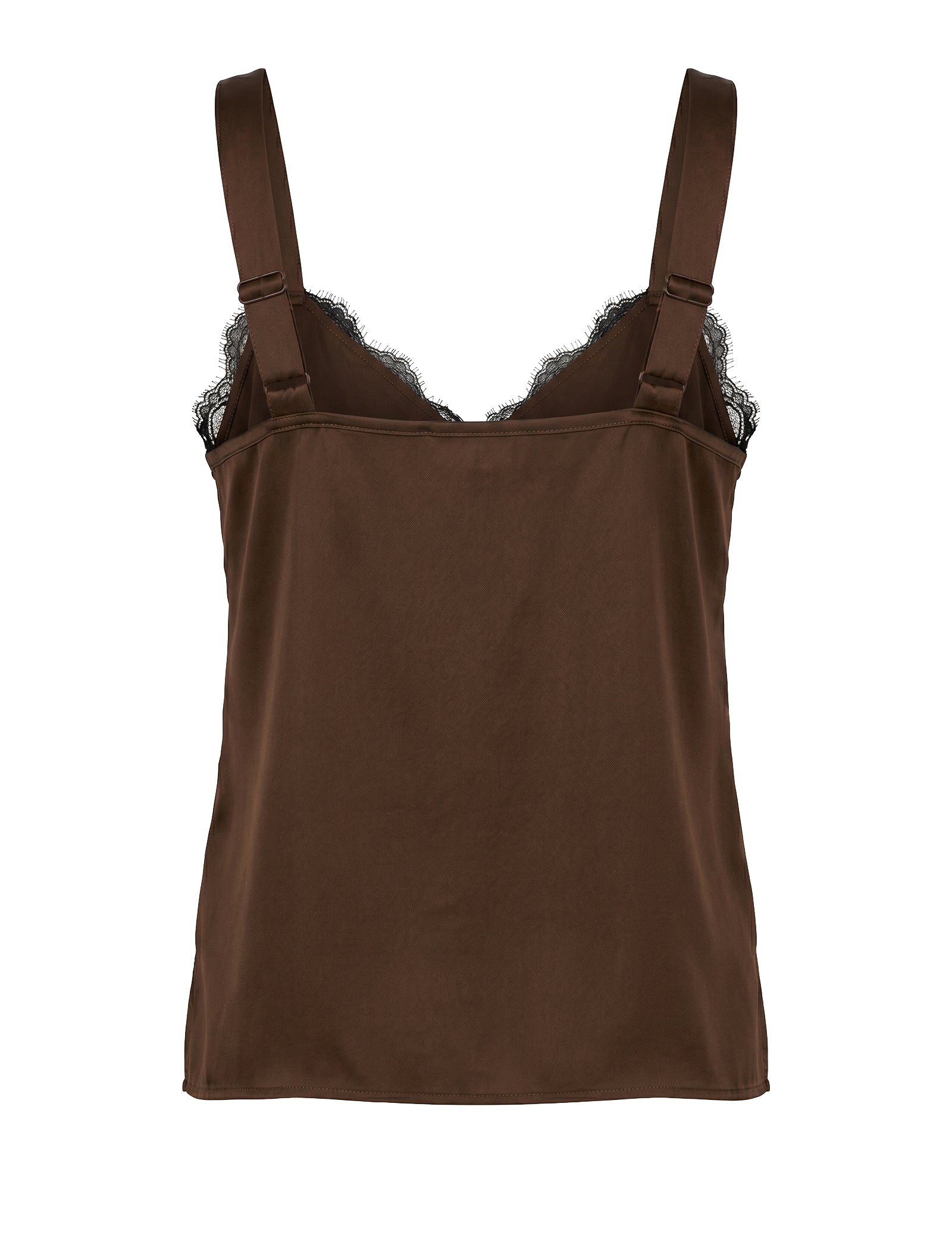 The Sleeveless Woven Top w/Lace by Liverpool
