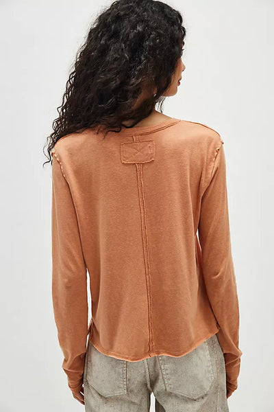 FREE PEOPLE The Nova Longsleeve Tee