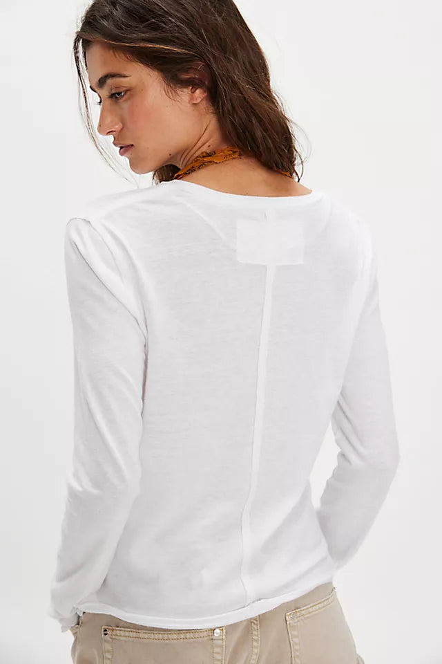 FREE PEOPLE The Nova Tee Longsleeve