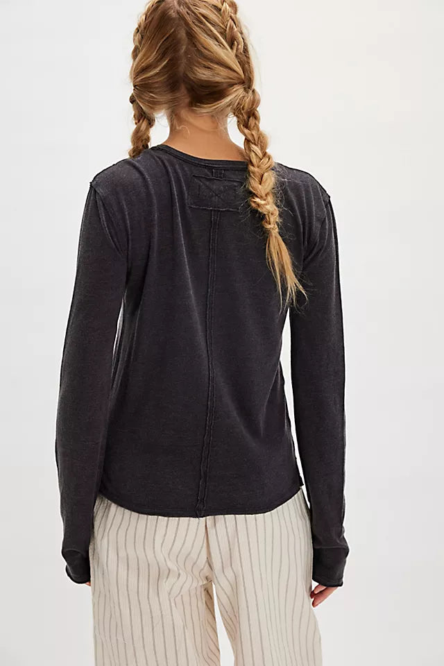 FREE PEOPLE The Nova Longsleeve Tee