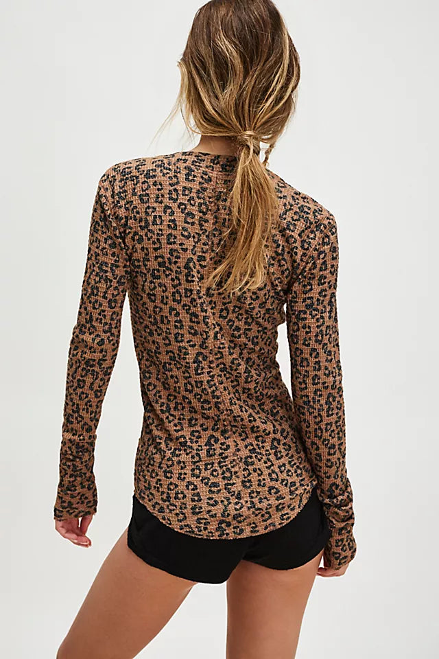 FREE PEOPLE The Going Places Printed Cardi