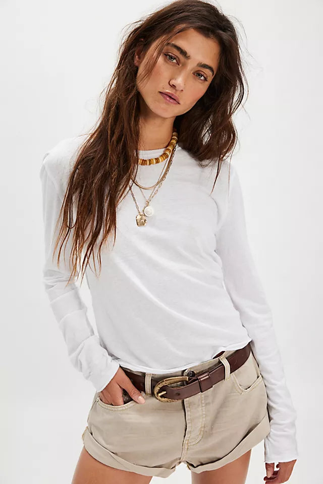 FREE PEOPLE The Nova Tee Longsleeve